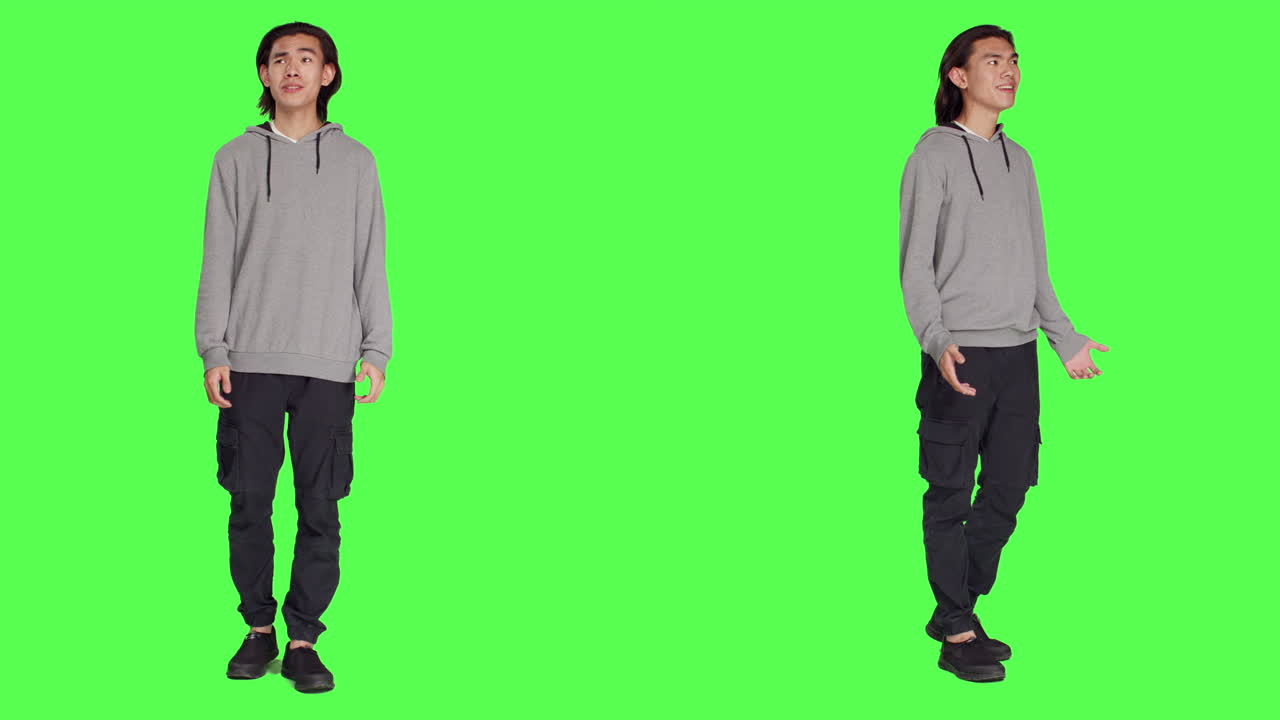 남성 모델이 충격 반응을 보이고 있습니다.