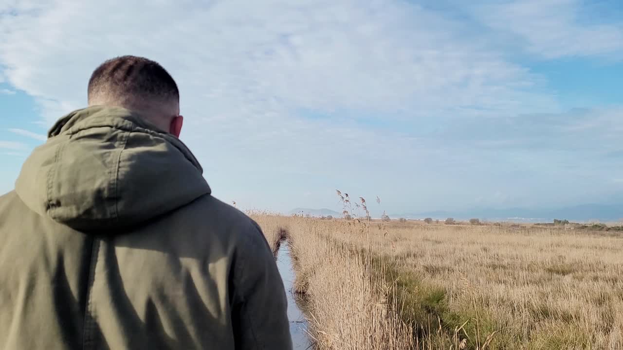 스페인 마요르카의 알쿠디아 석호