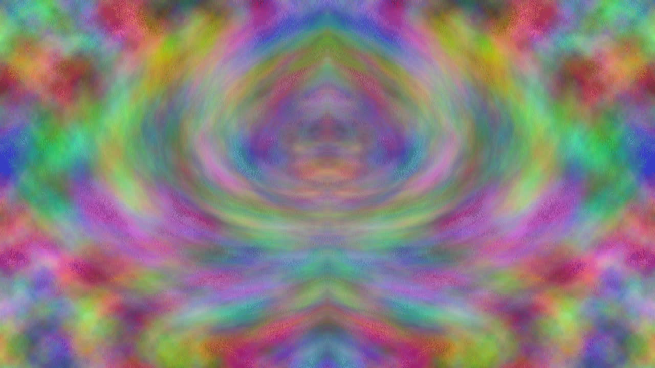Spirálová psychedelie. Pozadí ze spirály