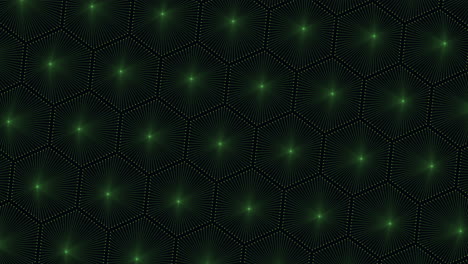 seamless hexagons futuristinen kuvio sateenkaari gradientti 2
