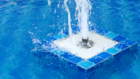 water fountain in the pool 3