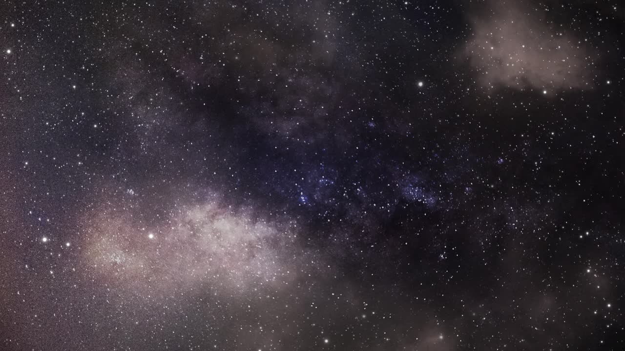 4k universe, stars in space