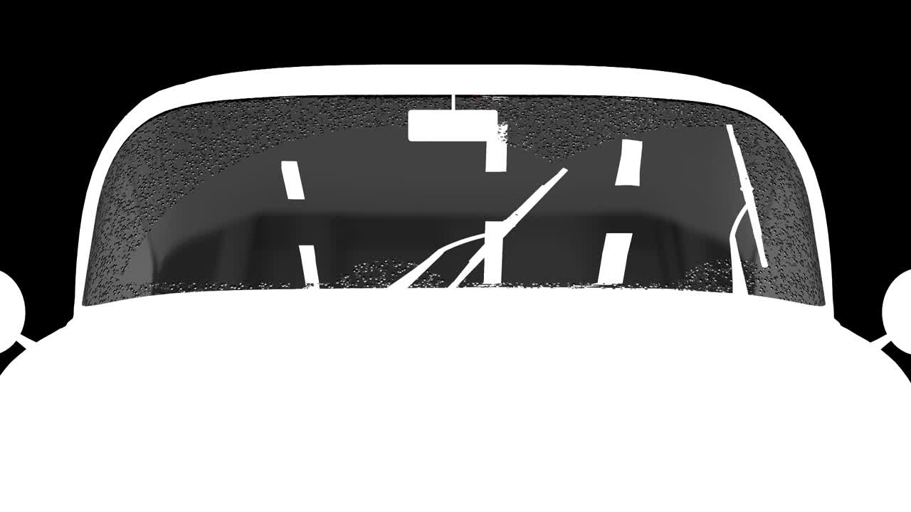 윈드스크린 와이퍼는 레드 오토 4k, 시엄리스, 알파, 그린 스크린, 블루 스크린.