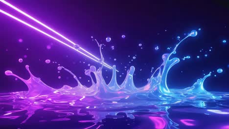 neon splash