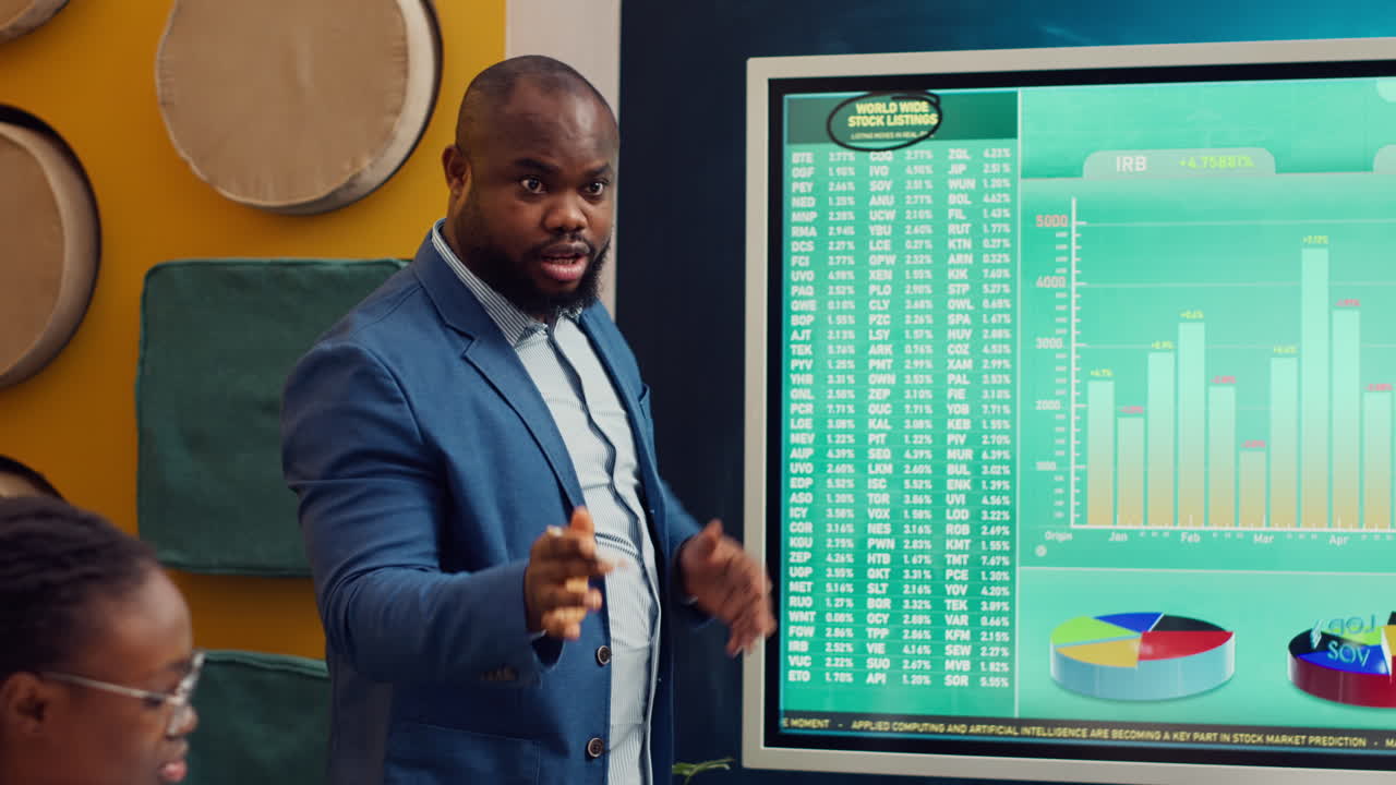 Marketing team gathering in a information sharing meeting to study updates