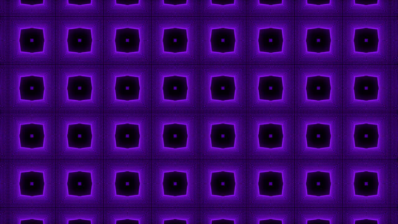 patrón de color púrpura diseño gótico animación gráficos de movimiento