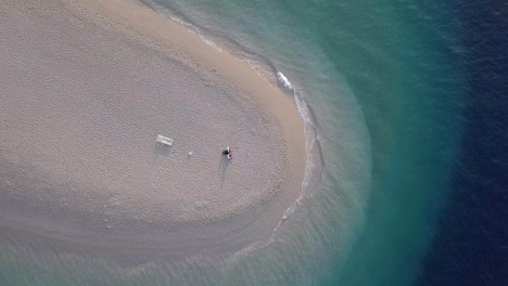 AERIAL:-Zlatni-rat-beach-in-Croatia