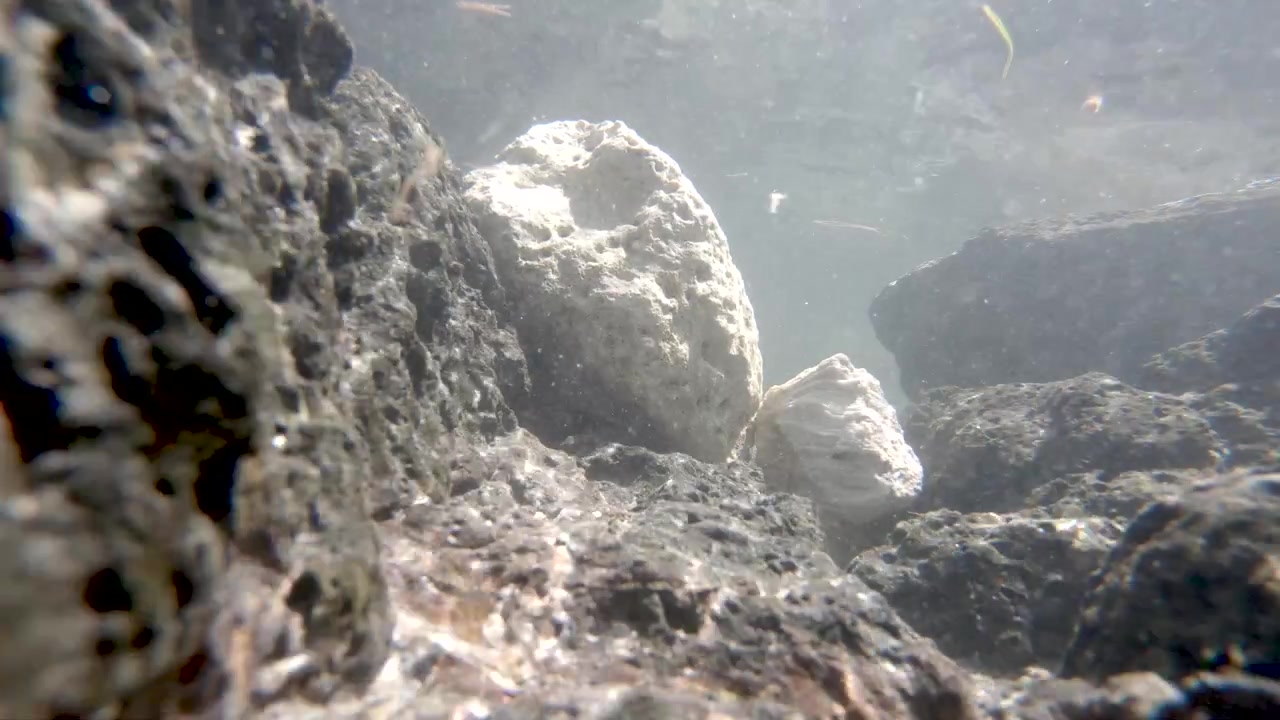 Scoglio sottomarino.