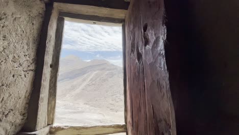 vista del valle de hunza en pakistán, desde la atracción turística de altit fort