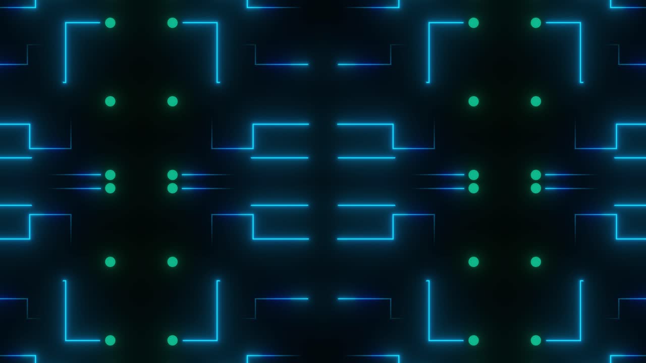 fondo con patrón geométrico de neón