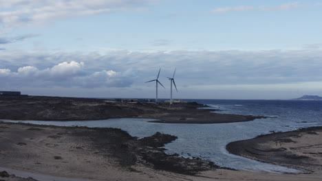 coastal wind farm viewpoint