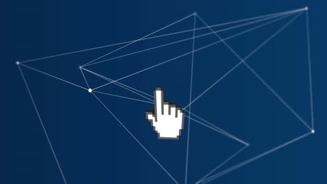 icono de la mano que apunta