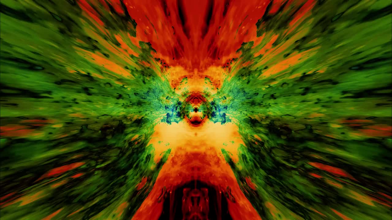 Flydende tunnel 4K animeret loop