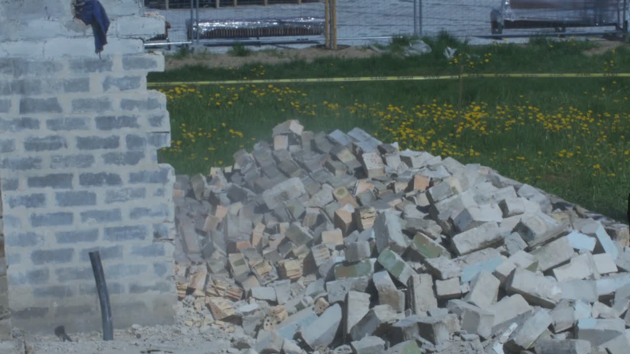 Demolition Of An Old Building