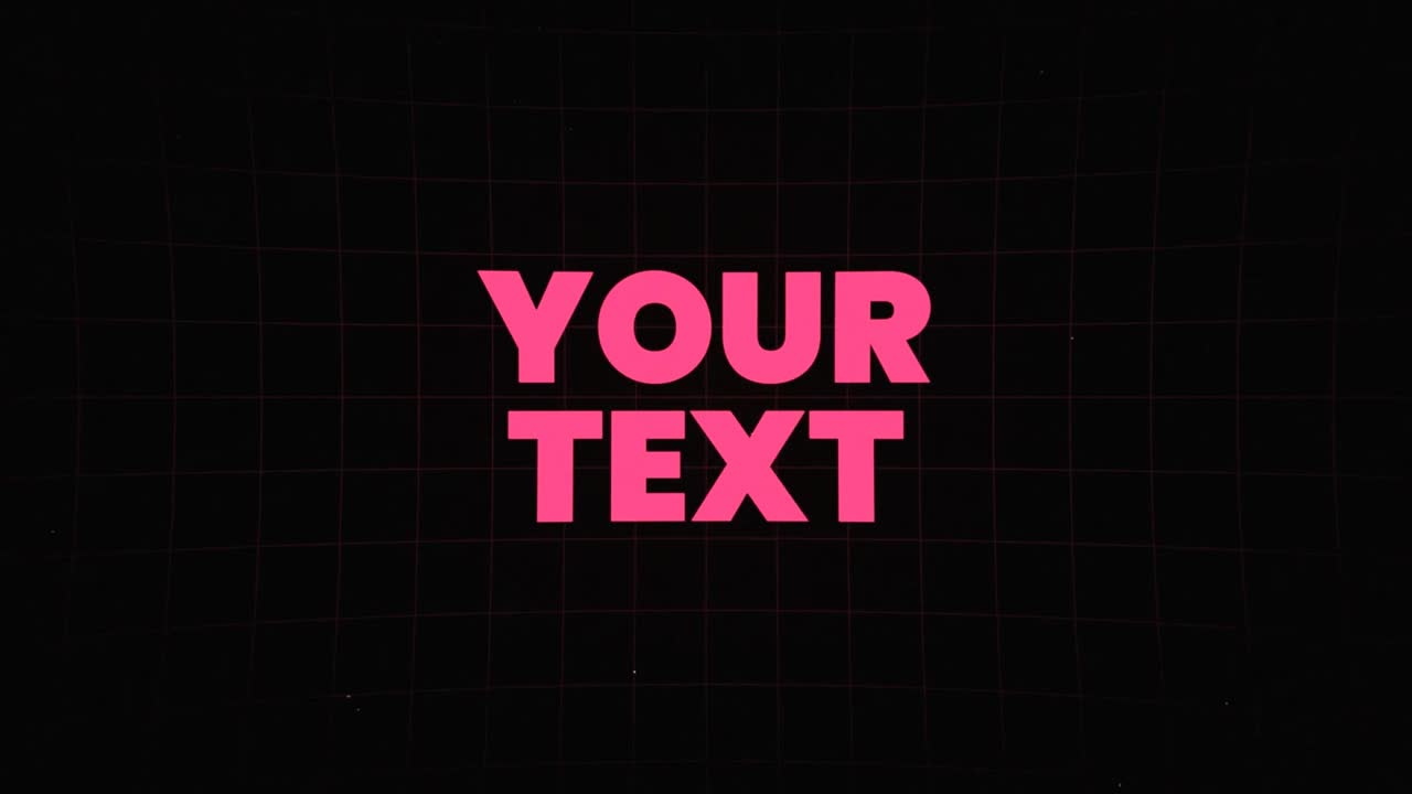 Glitch Logo Animation with Dynamic Moves, Easy to Customize With Color Controls. No plug-in required