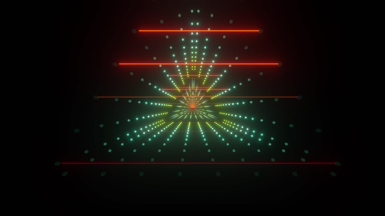 네온 터널 시각