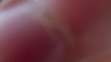 카메라에 직접 유리를 이야기하고 올리는 젊은 남성 대학생
