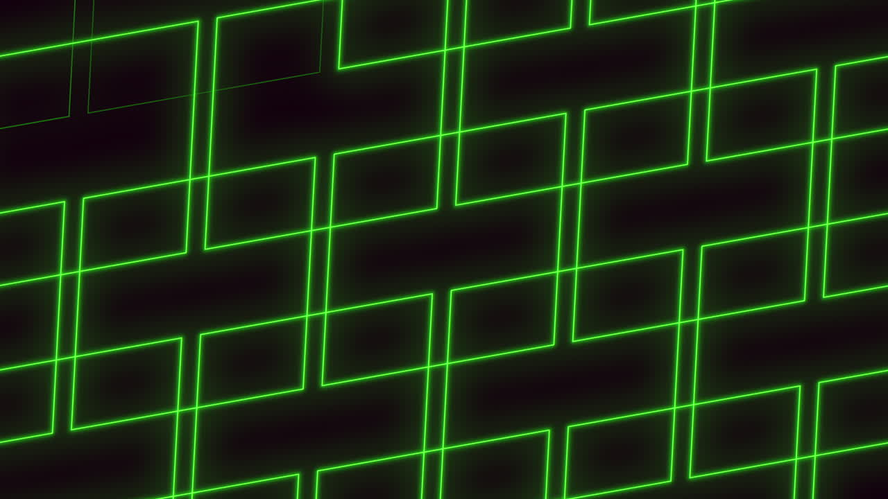 An intricate green line pattern set against a black backdrop, ideal for websites or graphic design. The simple yet captivating design adds a touch of elegance and sophistication