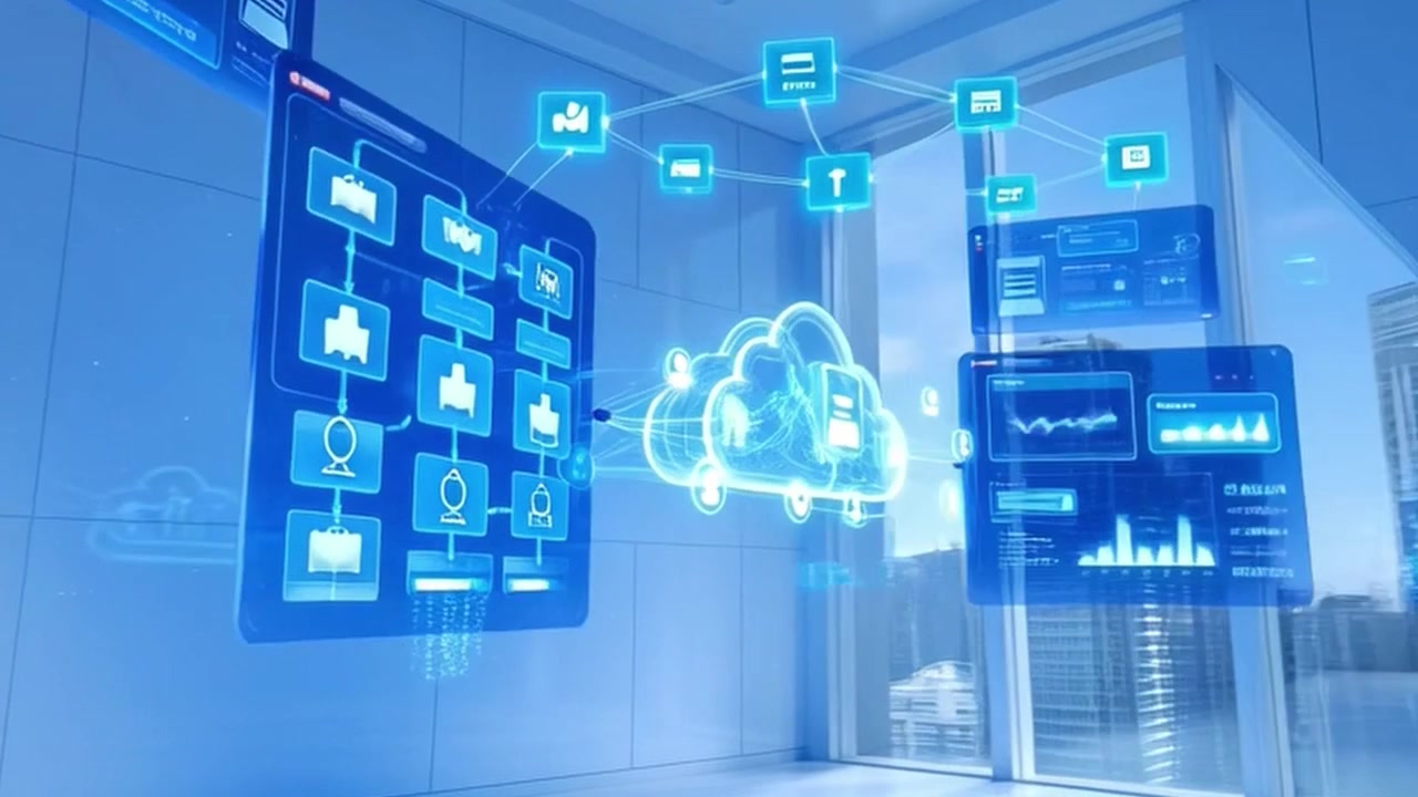 Holographic Cloud Computing Network Interface in Modern Office