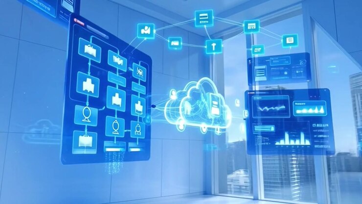 Holographic Cloud Computing Network Interface in Modern Office