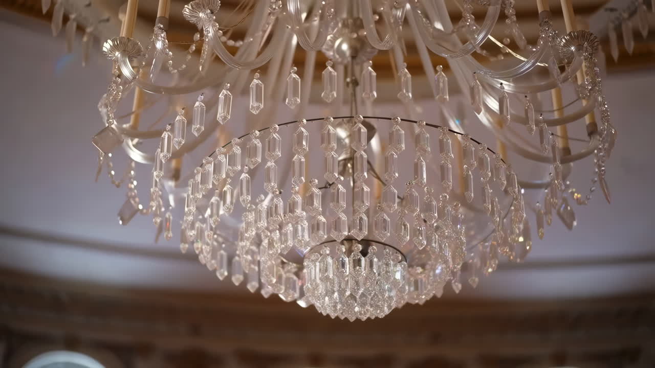 우아한 크리스탈 샹들리에