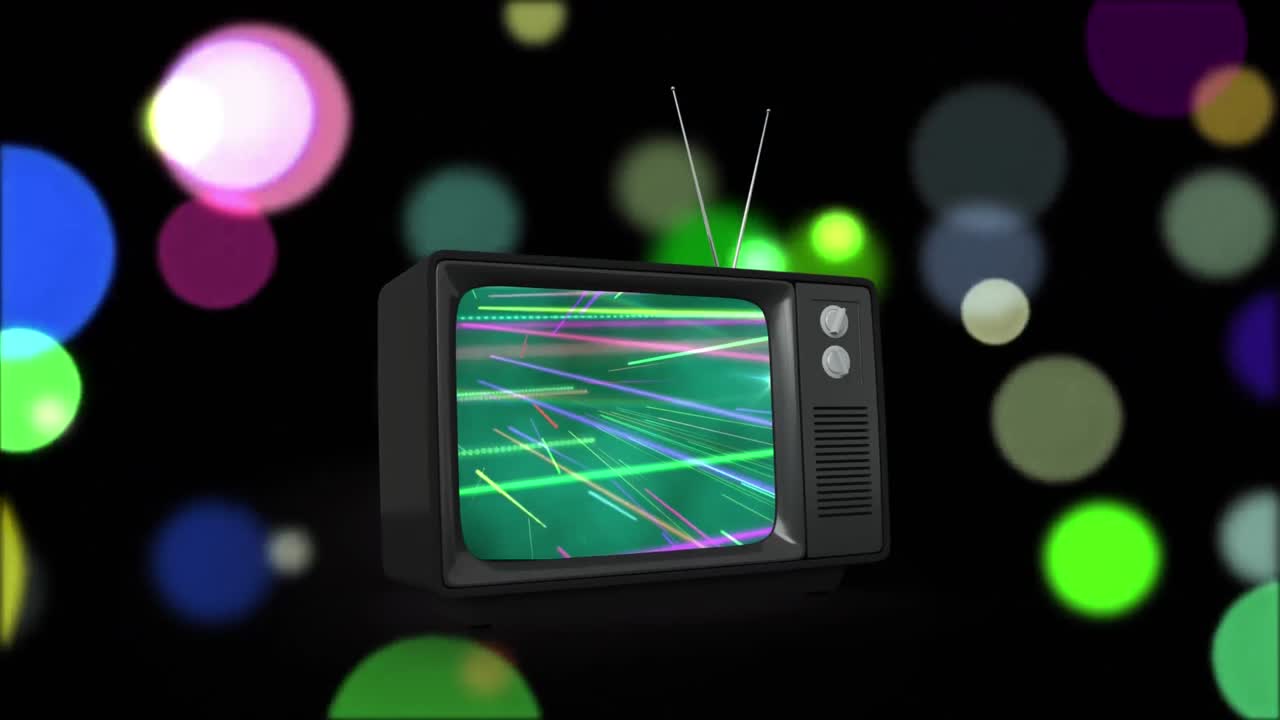 빛의  ⁇ 을 가진 텔레비전