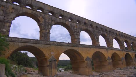 the beautiful pont du gard aqueduct in france 2