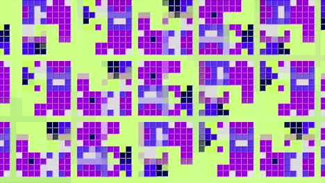 patrón pixelado abstracto