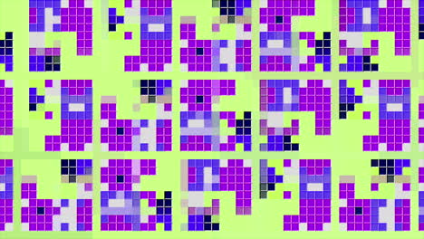 abstract pixelated pattern