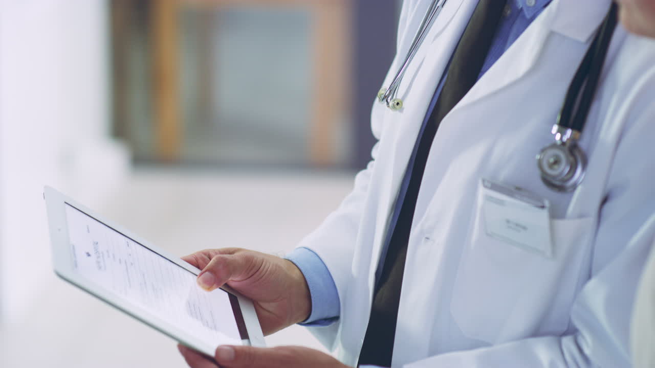 Doctors, technology and healthcare workers