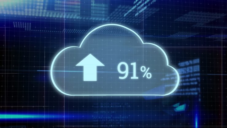 Upload progress cloud and program code