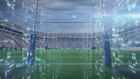 Animation-of-lights-on-server-with-scanner-processing-data-over-rugby-pitch-at-sports-stadium