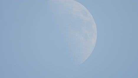 beautiful moon - blue sky