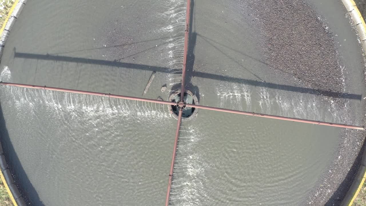 하수 시설, 공중 전망, 하수 청소, 정화 및 필터링