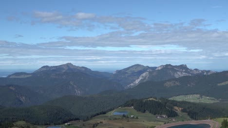 pan over steinplatte wilder kaiser chiemsee winklmoosalm tyrolean alps-2