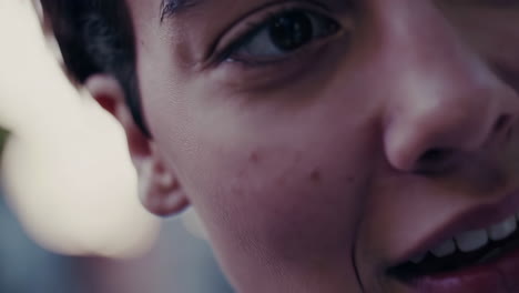 close-up portrait of a person