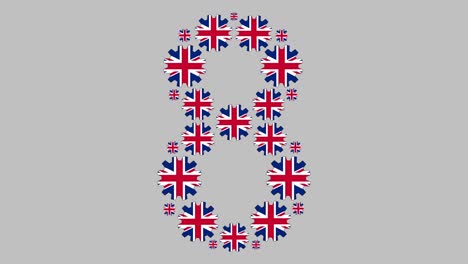 british number eight