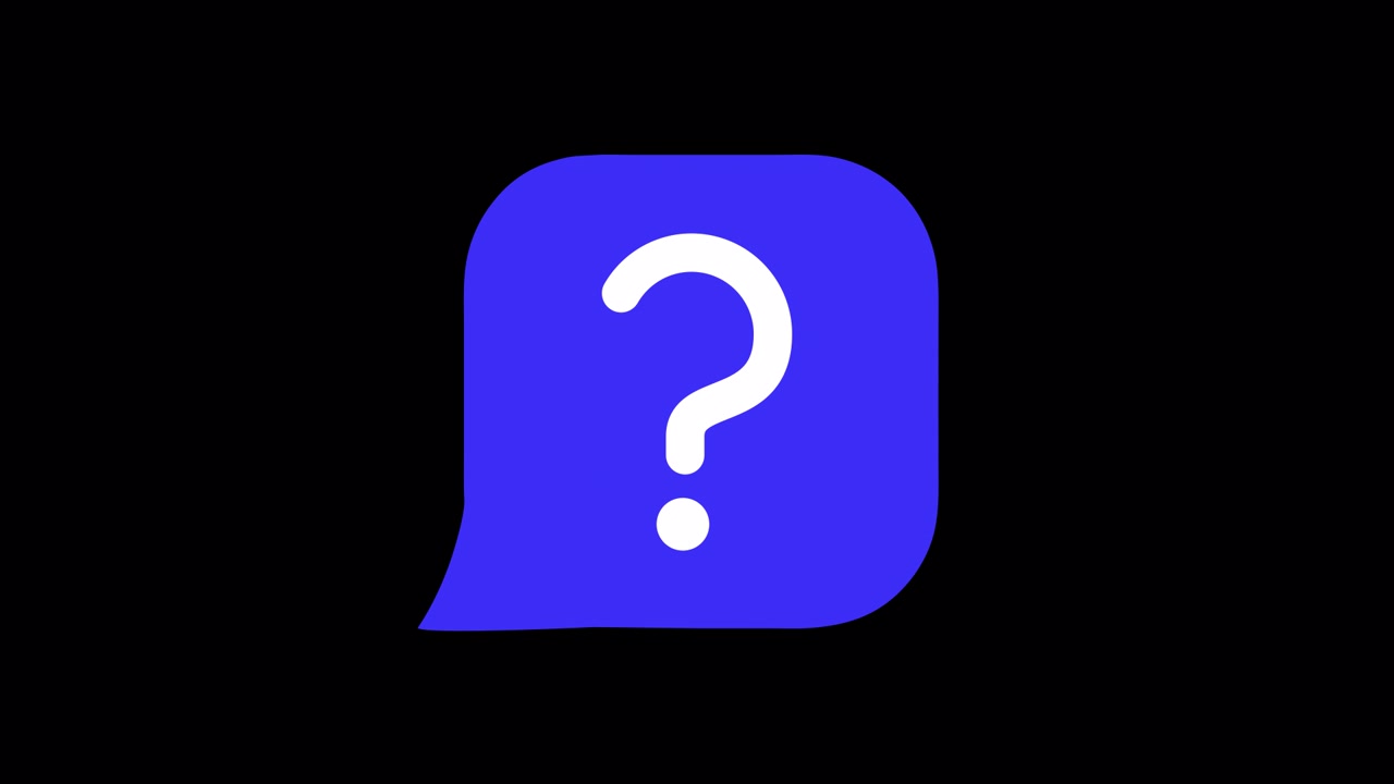 Icona FAQ a fumetto