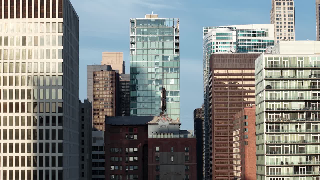 마천루의 도시 풍경