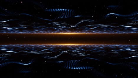 particles dust abstract light bokeh motion titles cinematic background loop