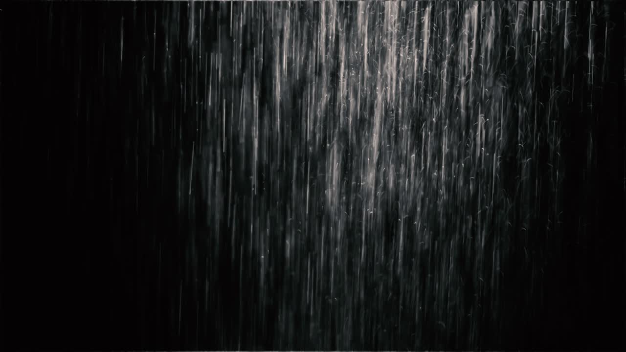 4k Real Rain, Rain Drops Falling, loop rainfall