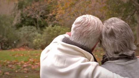 mature couple spending time together