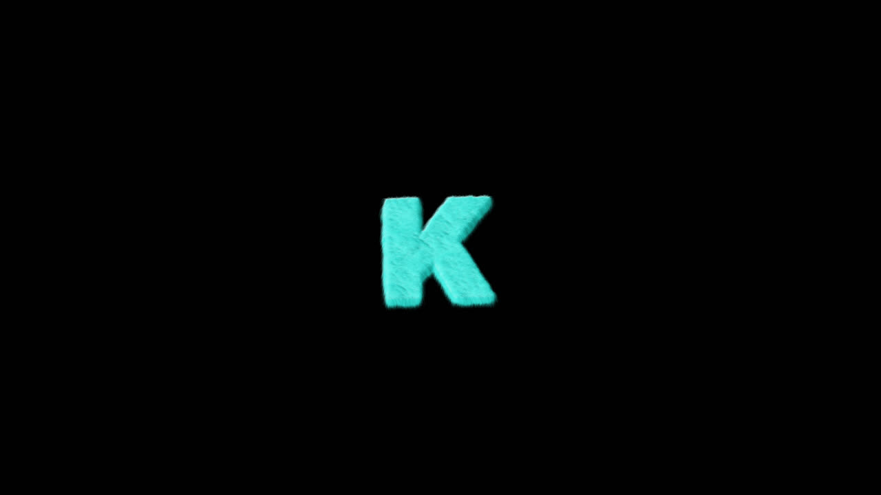 Letter K On Alpha