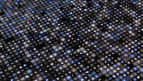 Social Media Icons Background