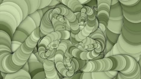 el bucle verde fractal.