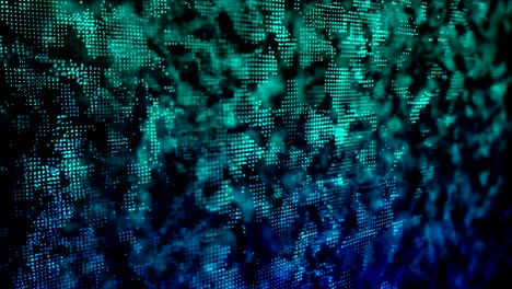 información tecnológica moderna de fondo digital bucle azul
