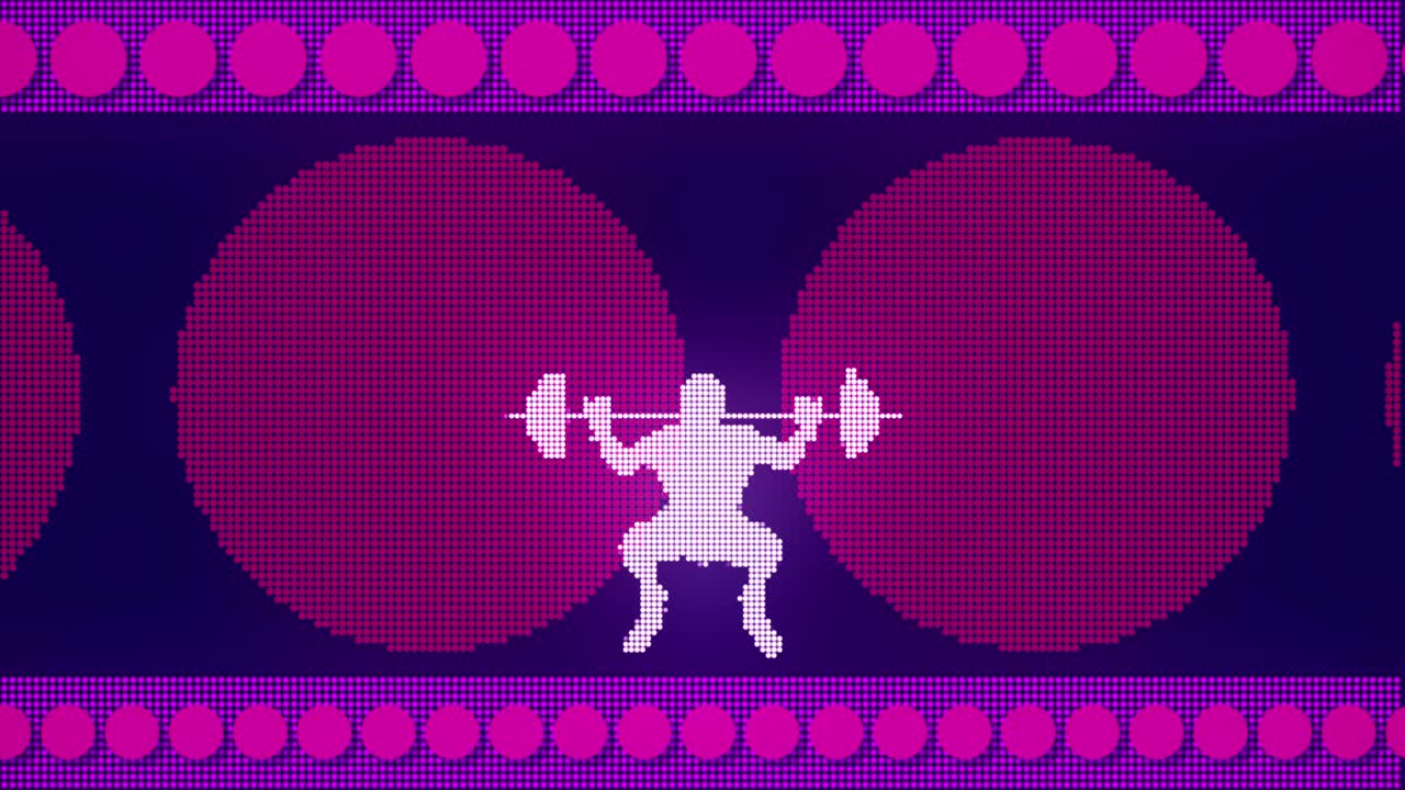 스트 추상 스포츠 루프 배경