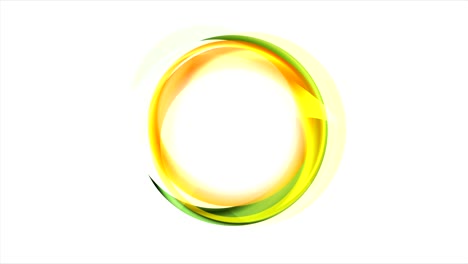 concept bright corporate ring circle video animation