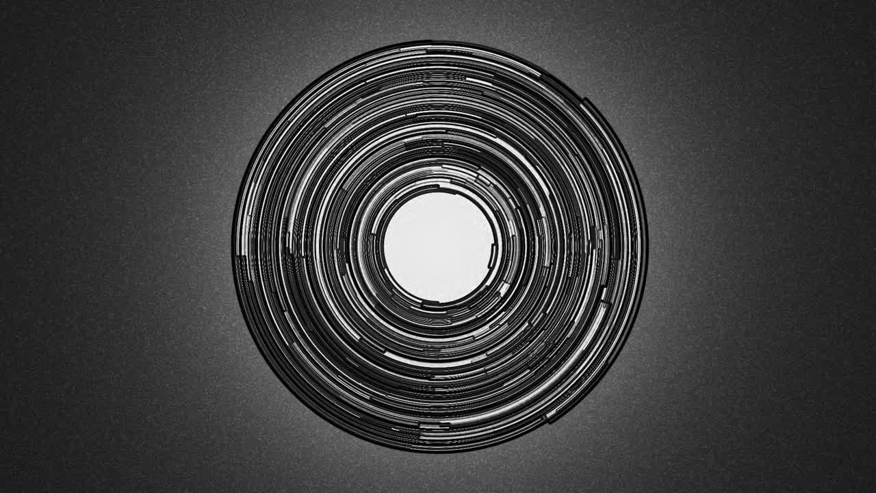 segmentos circulares rotativos de fondo abstractos