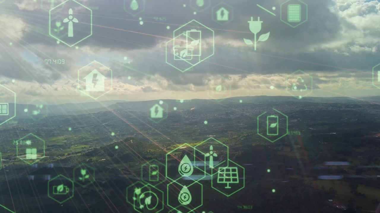 Environmental technology concept. Sustainable development goals. SDGs.